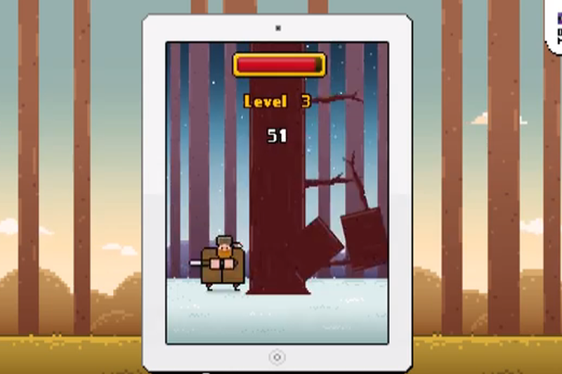 Timberman – to prosta i wciągająca gra.