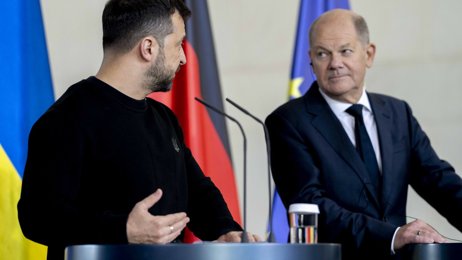 Berlin odpowiada ws. misji pokojowej w Ukrainie.