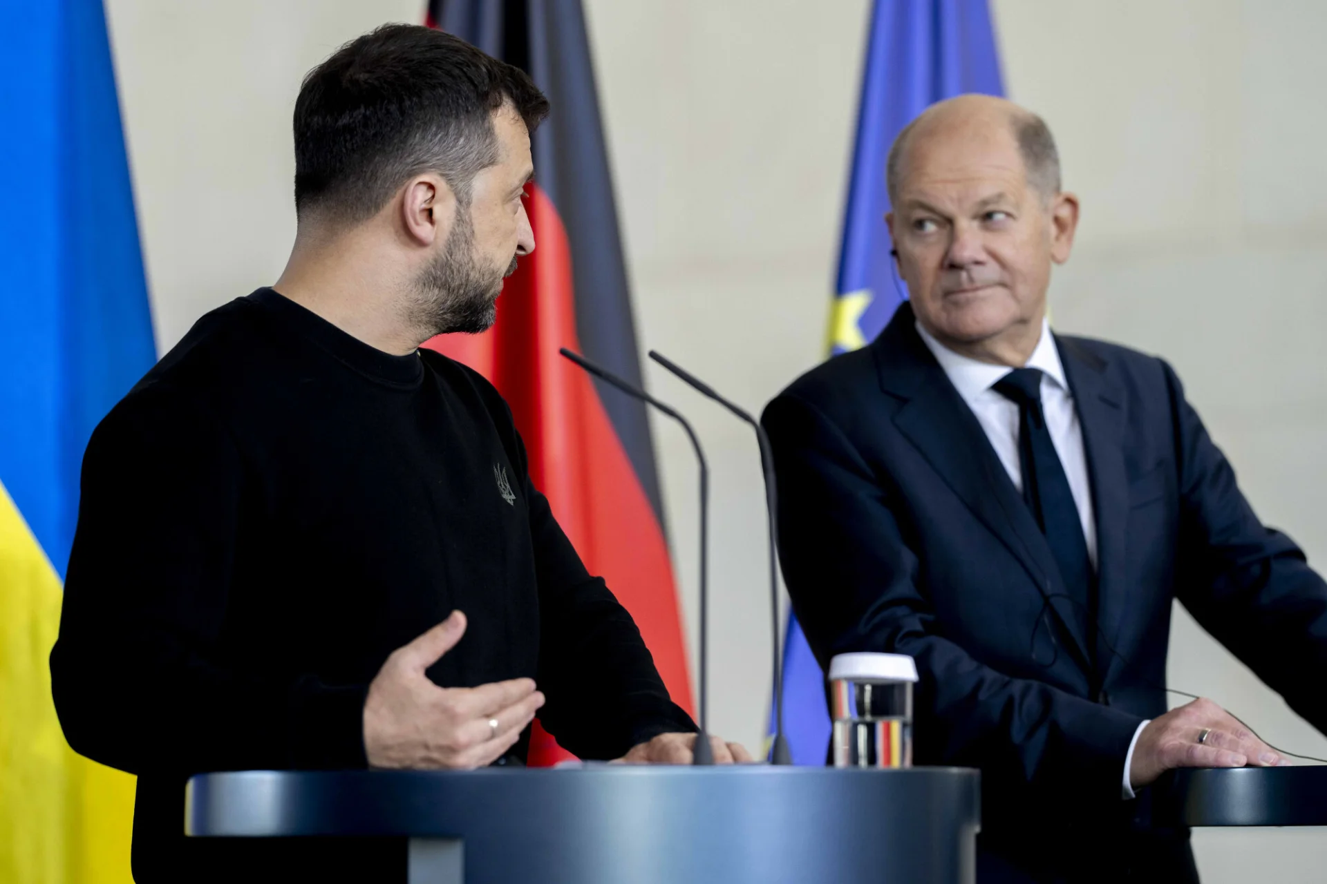Berlin odpowiada ws. misji pokojowej w Ukrainie.