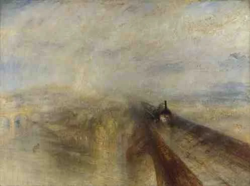 J.M.W. Turner "Deszcz, para, pęd"