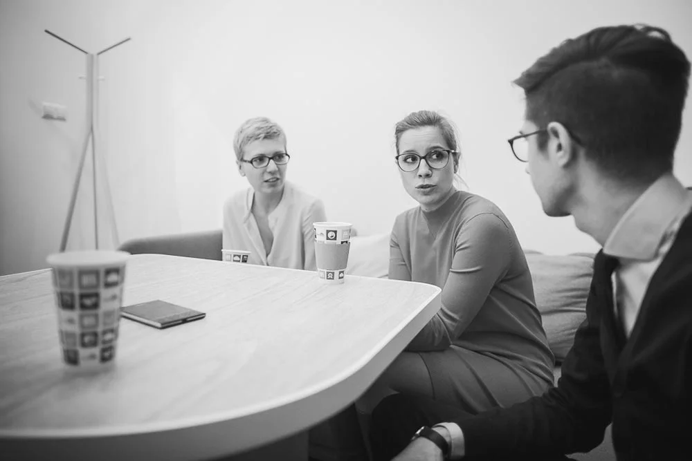 Anna Leśniak i Anna Ścieszka z Philip Morris Polska