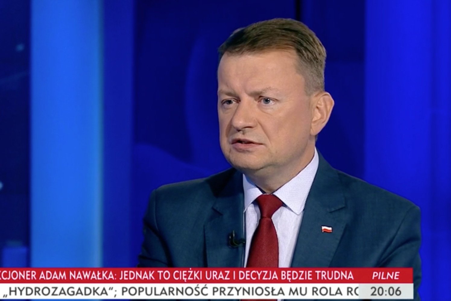 Zdaniem Mariusza Błaszczaka Polska rośnie w siłę i nasza pozycja na arenie międzynarodowej jest coraz mocniejsza.