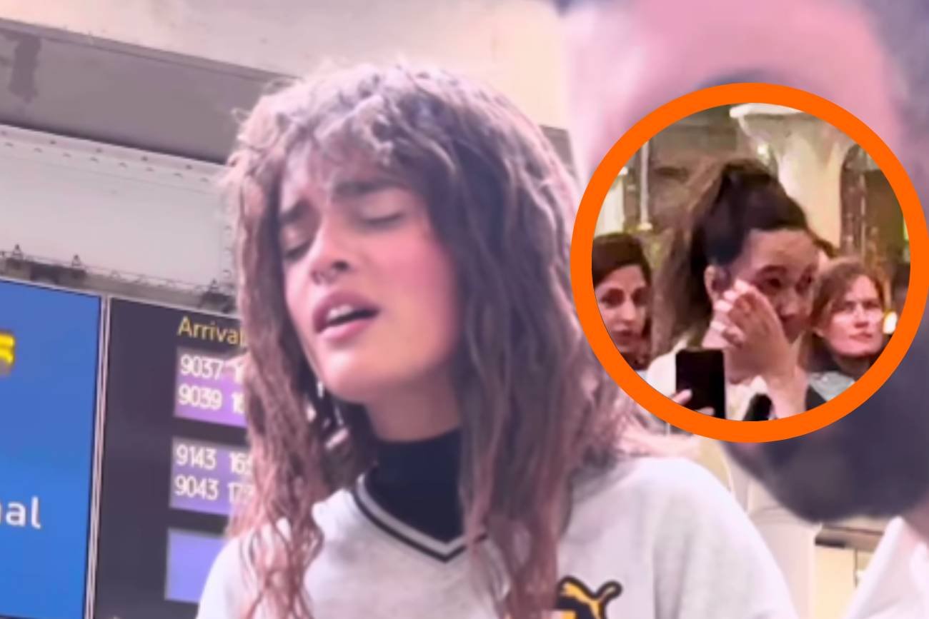 Występ Sary James na dworcu w Londynie.