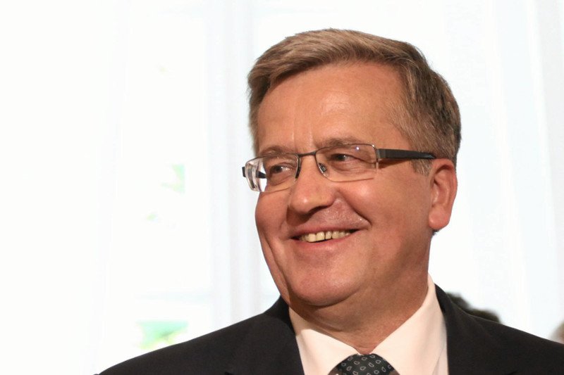 Ustępujący prezydent dziękował wyborcom.