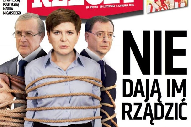 Tak kuriozalnie pismo "Do Rzeczy" tłumaczy, dlaczego Prawo i Sprawiedliwość będzie noże normalnie rządzić...