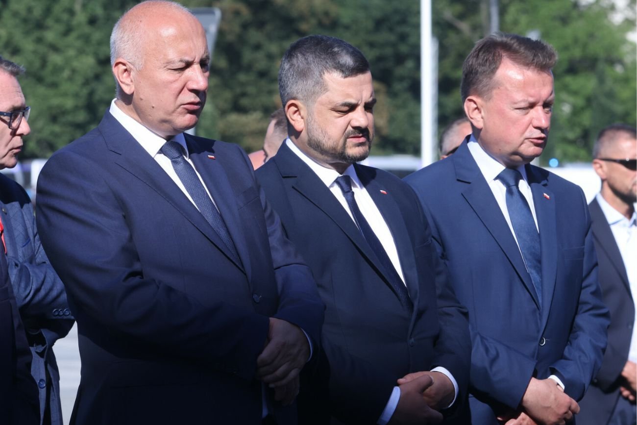Politycy PiS: Joachim Brudziński, Krzysztof Sobolewski, Mariusz Błaszczak.