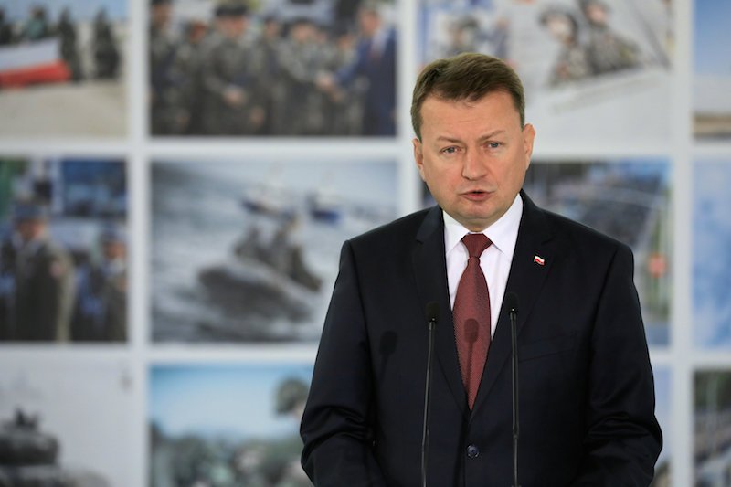 Szef MON Mariusz Błaszczak zapowiedział utworzenie Wojsk Obrony Cyberprzestrzeni.