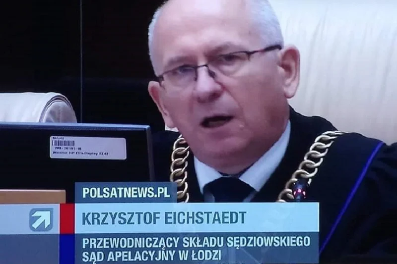 Sędzia Krzysztof Eichstaedt był powołany przez Zbigniewa Ziobrę.