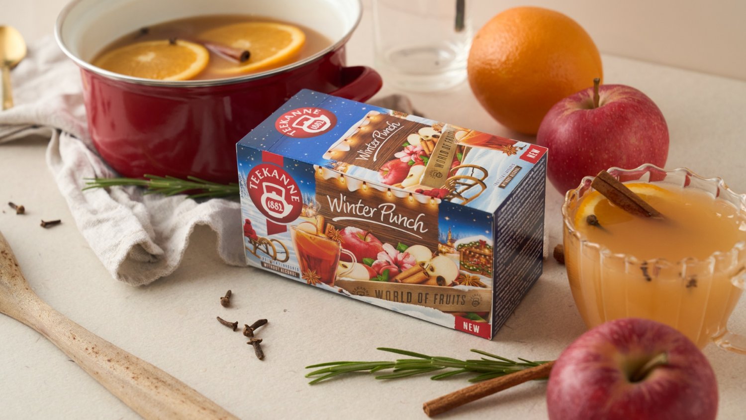 Przepis na bezalkoholowy zimowy poncz. Rozgrzej się aromatycznym napojem z herbatą