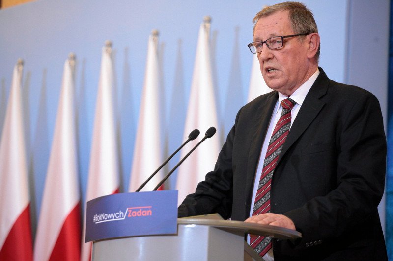 Minister środowiska Jan Szyszko