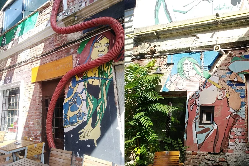 Street art w Bukareszcie