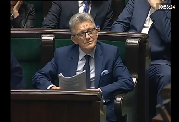 Reakcja Stanisława Piotrowicza na słowa Krzysztofa Brejzy.