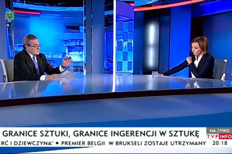 Prezes TVP zawiesił dziennikarkę TVP INFO za wywiad z Piotrem Glińskim.