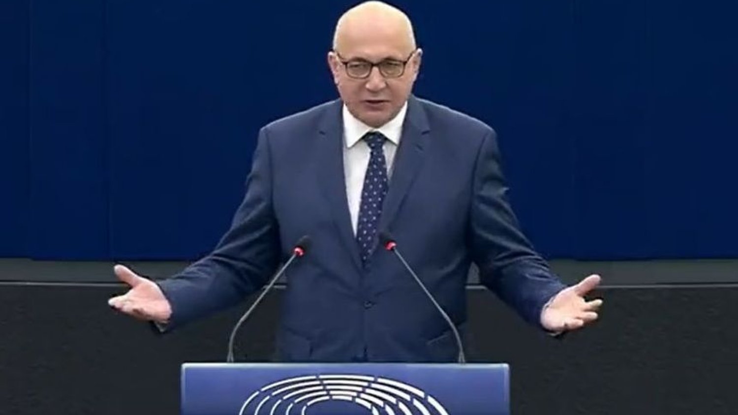 Joachim Brudziński zabrał głos podczas debaty w PE ws. inwigilacji polityków Pegasusem.