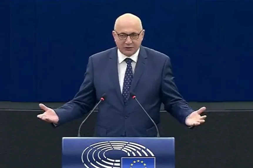 Joachim Brudziński zabrał głos podczas debaty w PE ws. inwigilacji polityków Pegasusem.