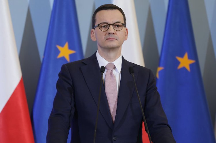 Mateusz Morawiecki apeluje o zwołanie szczytu Rady Europejskiej ws. Białorusi.