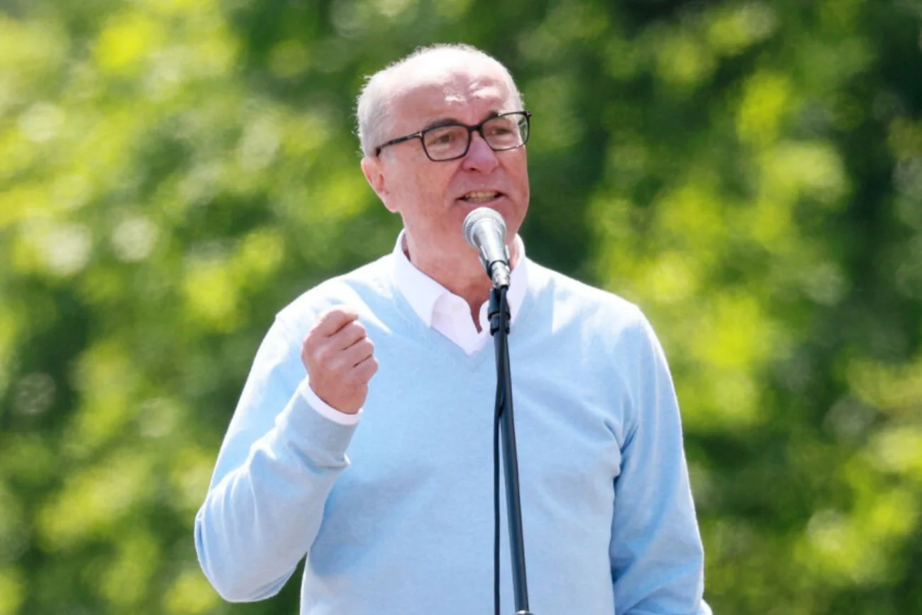 Marsz Rafała Trzaskowskiego. Przemawiał Włodzimierz Czarzasty Włodzimierz Czarzasty