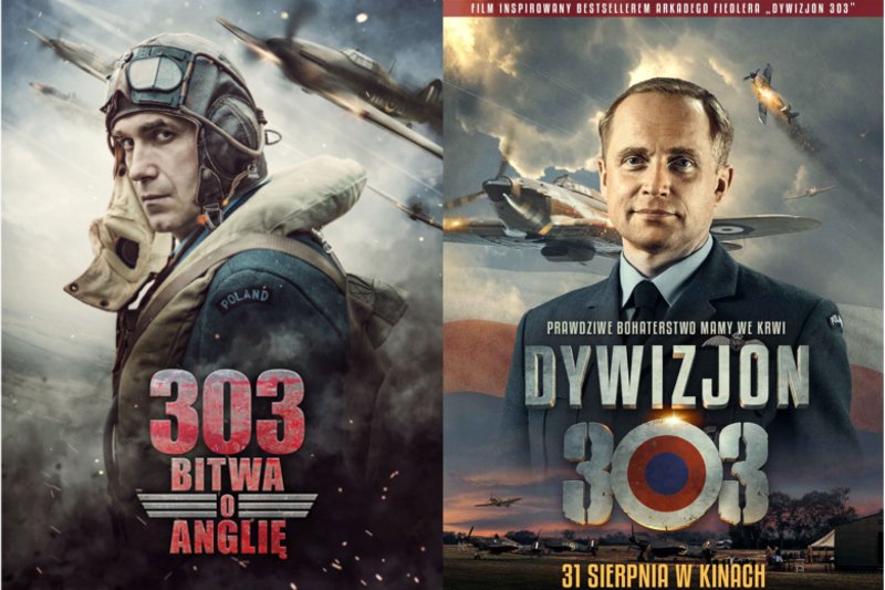 W sierpniu do kin wchodzą dwa filmy o tej samej tematyce: "303. Bitwa o Anglię" i "Dywizjon 303"