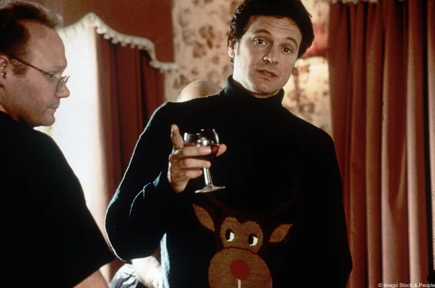 Mark Darcy w swetrze świątecznym