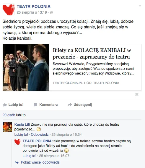 Bilet, czemu nie?