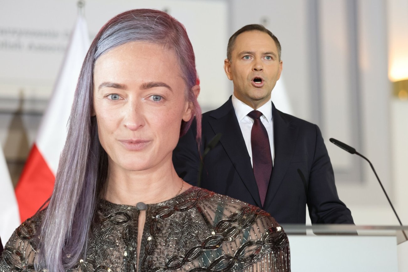 Damięcka pokazała kolejną wymowną grafikę. Dostało się Nawrockiemu