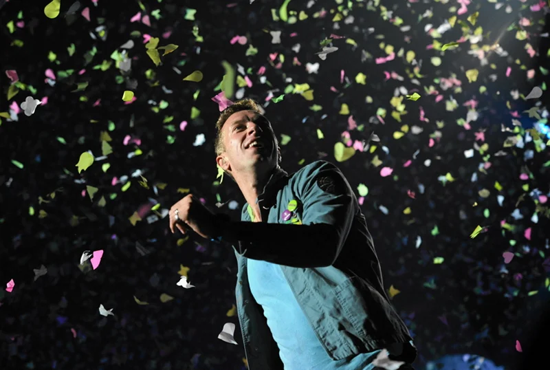 Koncert zespołu Coldplay na warszawskim Stadionie Narodowy,