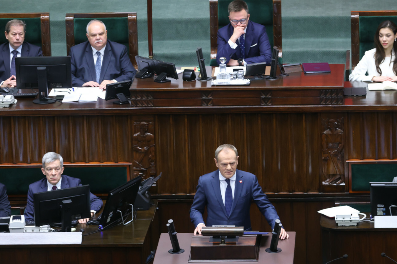 Tego nikt się nie spodziewał. Tusk zacytował w exposé... papieża Jana Pawła II