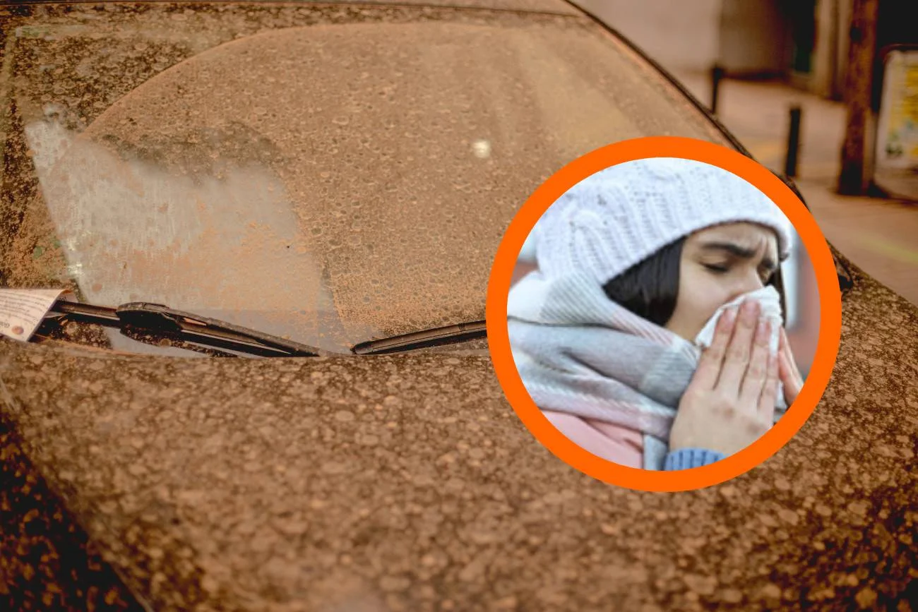 Nad Polską jeszcze przez kilka dni obecny będzie tzw. brudny deszcz, połączenie pyłu znad Sahary i kropli deszczu. To zła wiadomość dla alergików.