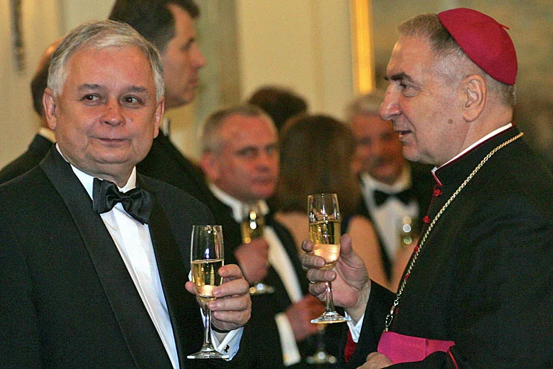 Abp. Józef Kowalczyk utrzymywał świetne kontakty z śp. prezydentem Lechem Kaczyńskim.