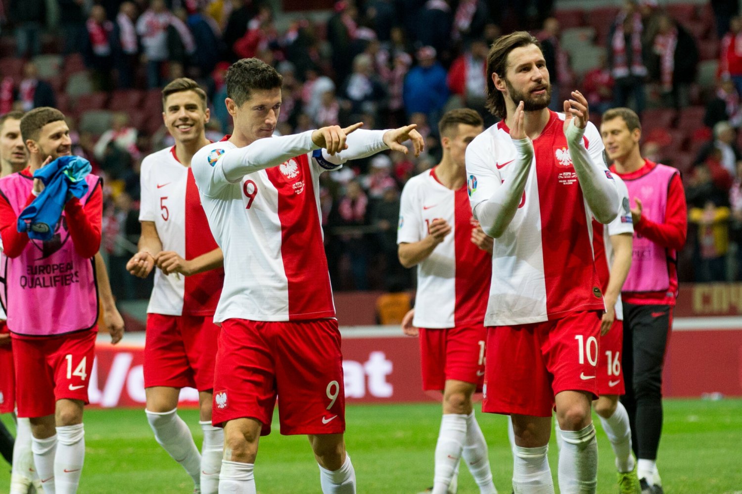 Robert Lewandowski i Grzegorz Krychowiak będą filarami naszej kadry w meczu z Albanią