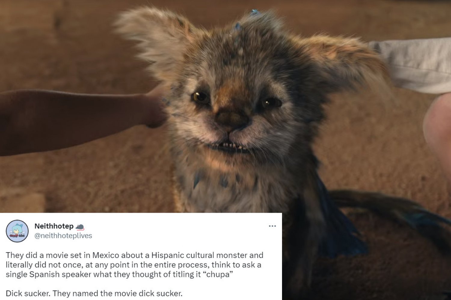 "Chupa" Netflix, chupacabra chupacabra w filmie "Chupa" Netfliksa