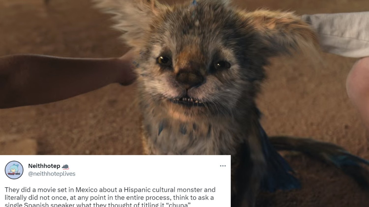 "Chupa" Netflix, chupacabra chupacabra w filmie "Chupa" Netfliksa