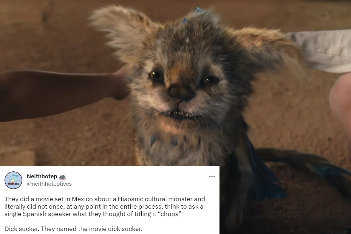 chupacabra w filmie "Chupa" Netfliksa
