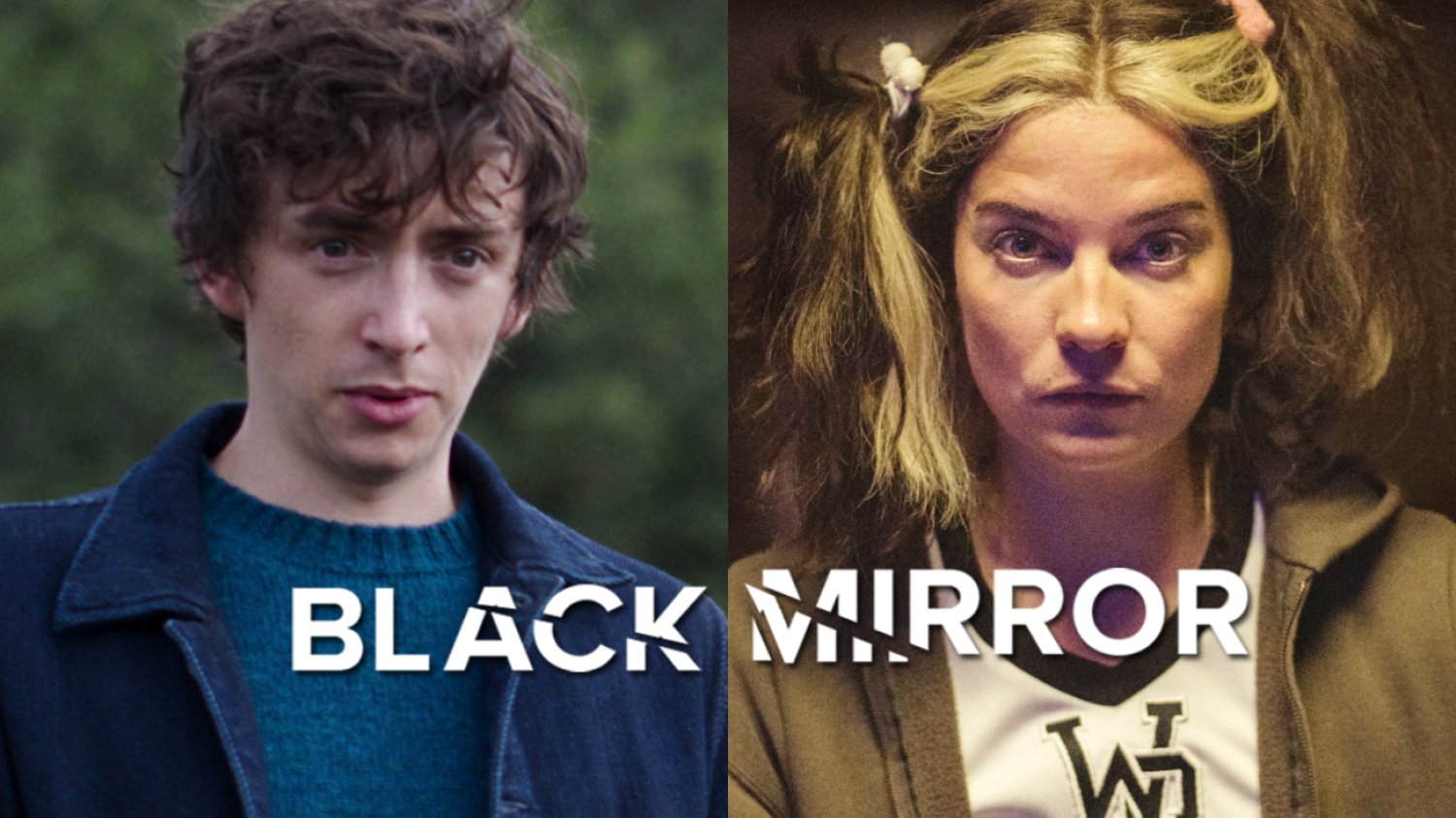 Wyjaśniamy zakończenia dwóch odcinków serialu "Czarne lustro" - "Joan jest okropna" i "Loch Henry". Samuel Blenkin i Annie Murphy w serialu "Czarne lustro".