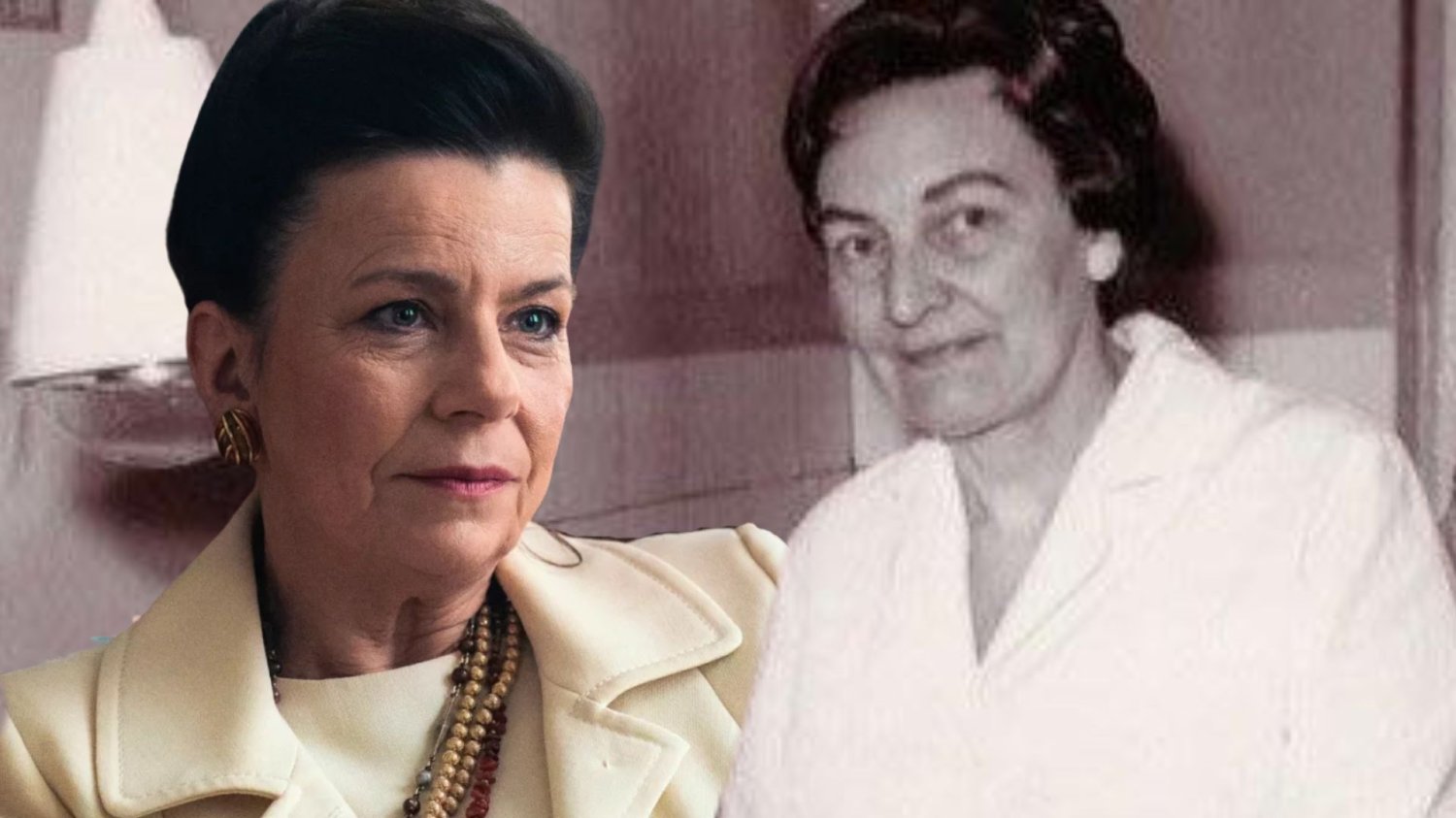 prof. Bożena Hager-Małecka w "Ołowiane dzieci" Agata Kulesza (prof. Krystyna Berger) i prof. Bożena Hager-Małecka