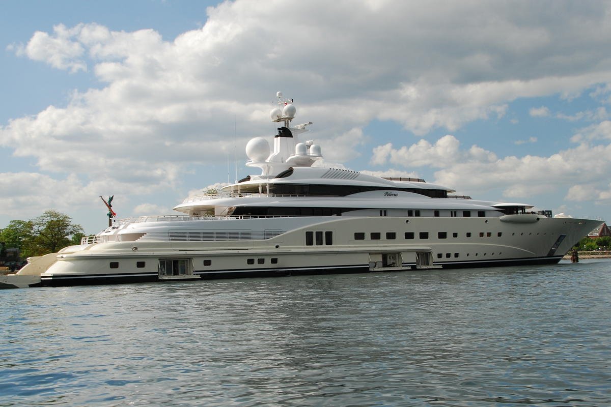 Pelorus - jach Romana Abramowicza w Kopenhadze,