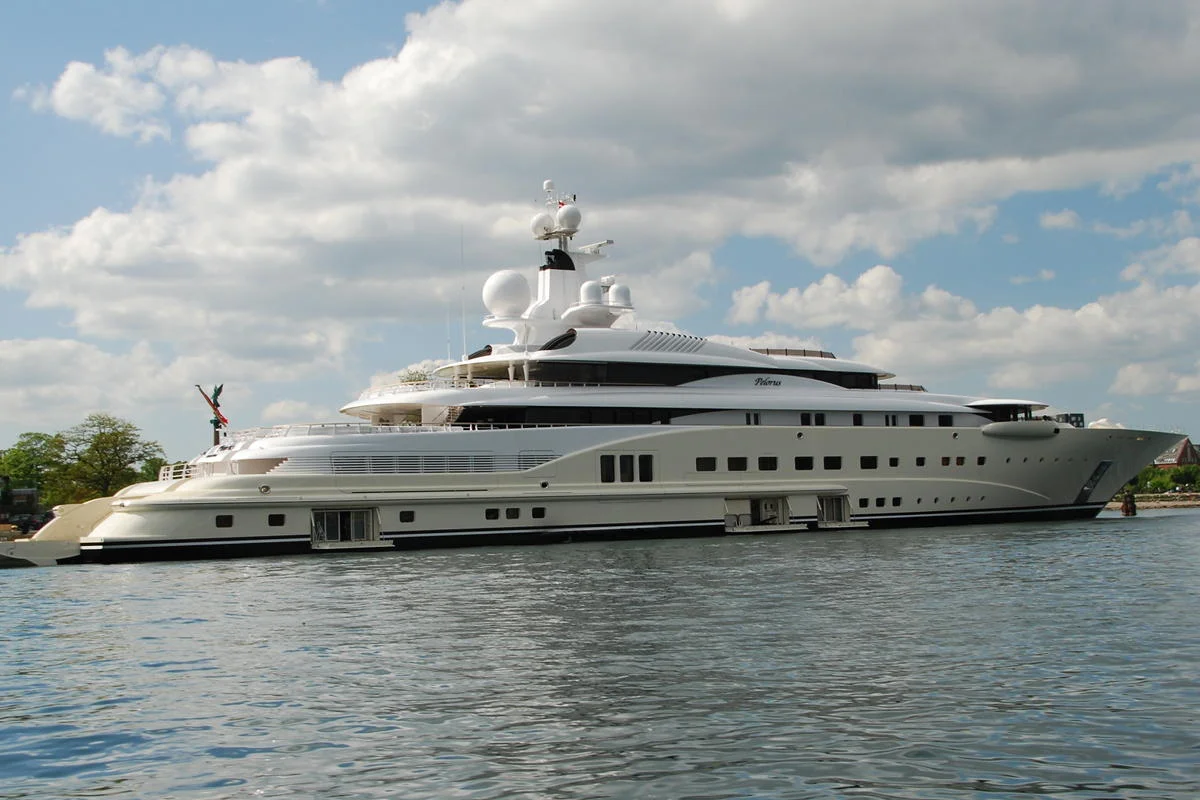 Pelorus - jach Romana Abramowicza w Kopenhadze,