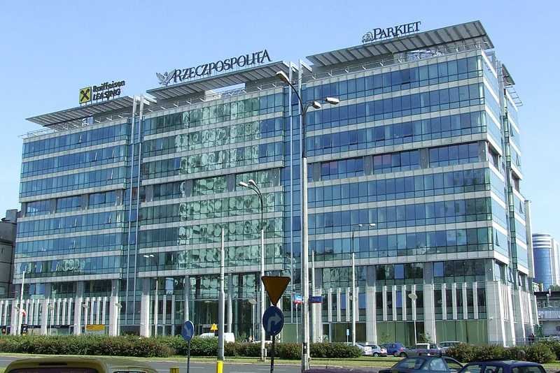 Siedziba dziennika "Rzeczpospolita".