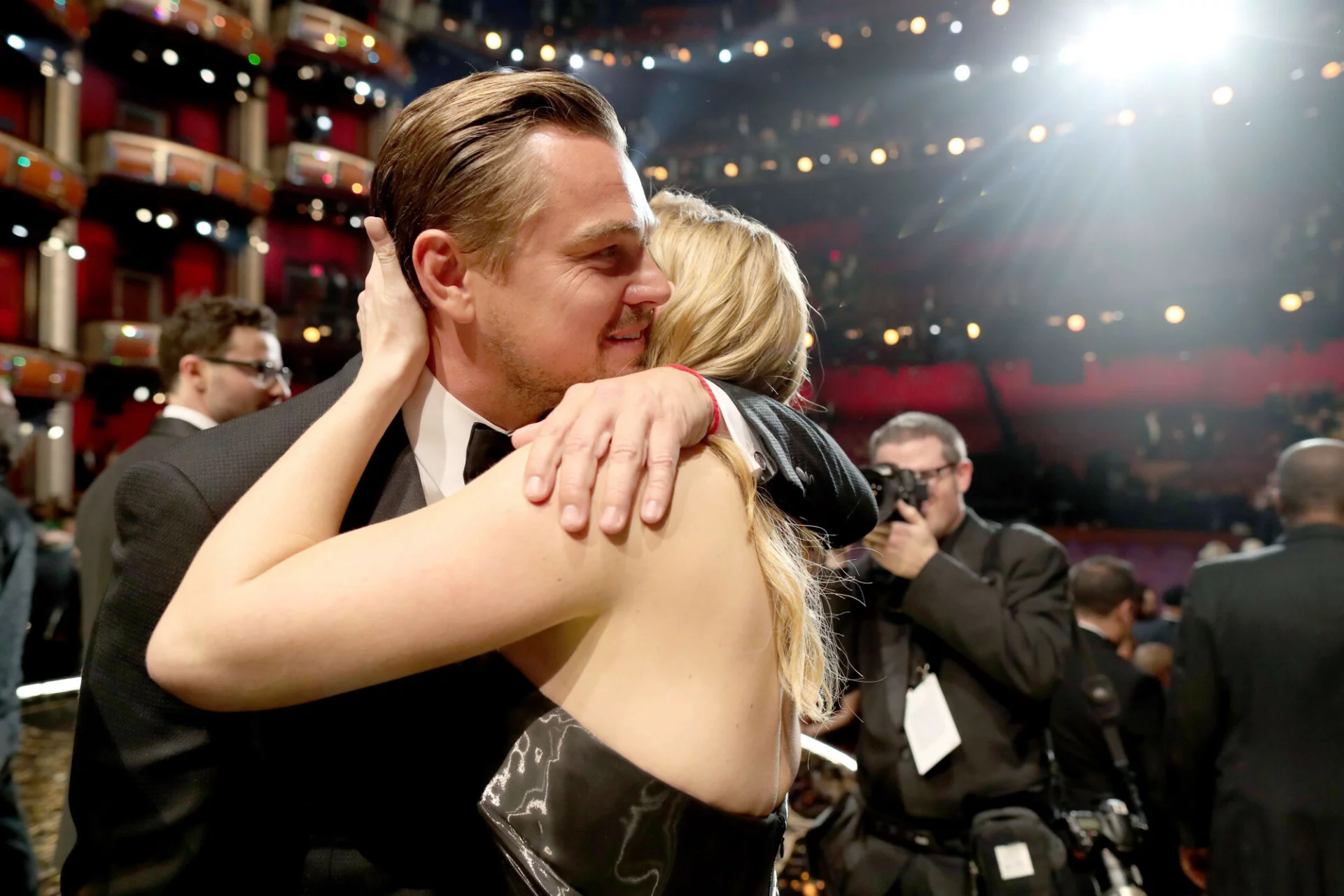 Kate Winslet i Leonardo DiCaprio Oscary Kate Winslet i Leonardo DiCaprio Oscary
