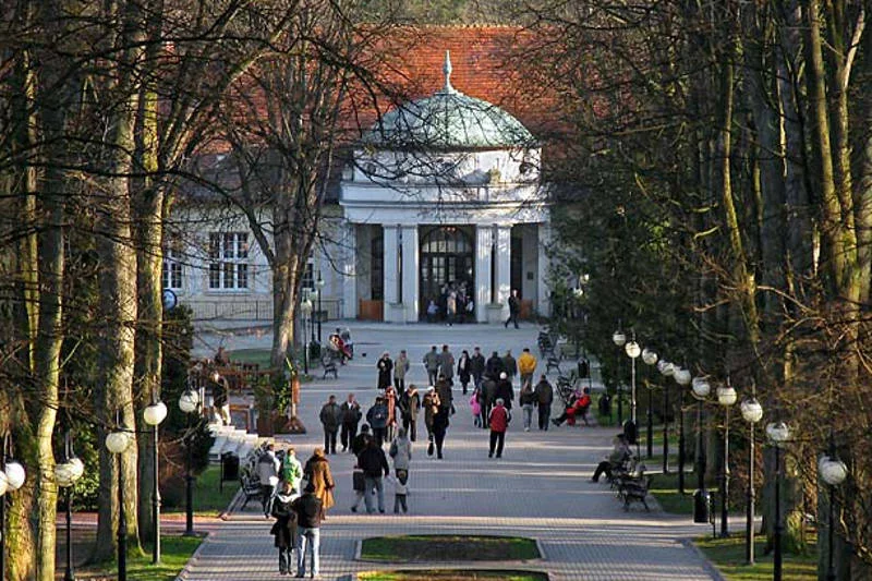 Centrum Polanicy wygląda jak wielki ogród. Jest wspaniały o każdej porze roku!