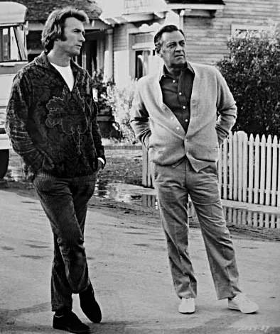 1973 Clint Eastwood i William Holden.