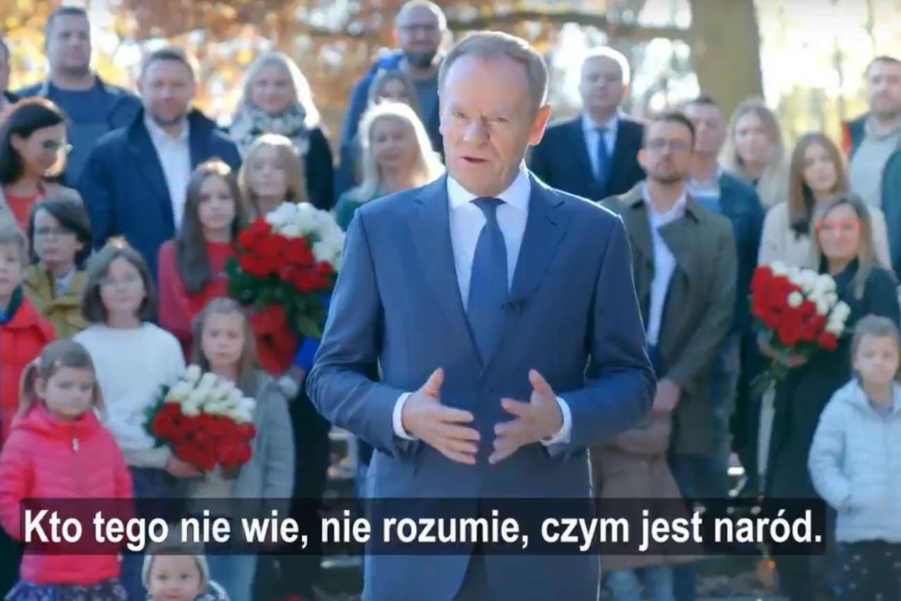 TVP odmówiła emisji spotu Donalda Tuska z okazji Święta Niepodległości