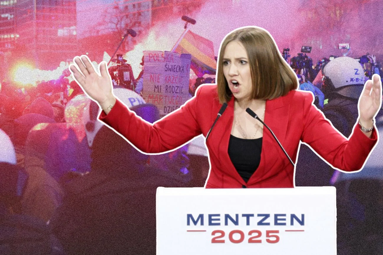 Awantura w Radiu Zet po pytaniu do posłanki Konfederacji. Poszło o skandaliczne słowa Mentzena.