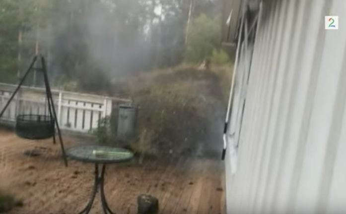 Piorun uderzył kilka metrów od mężczyzny