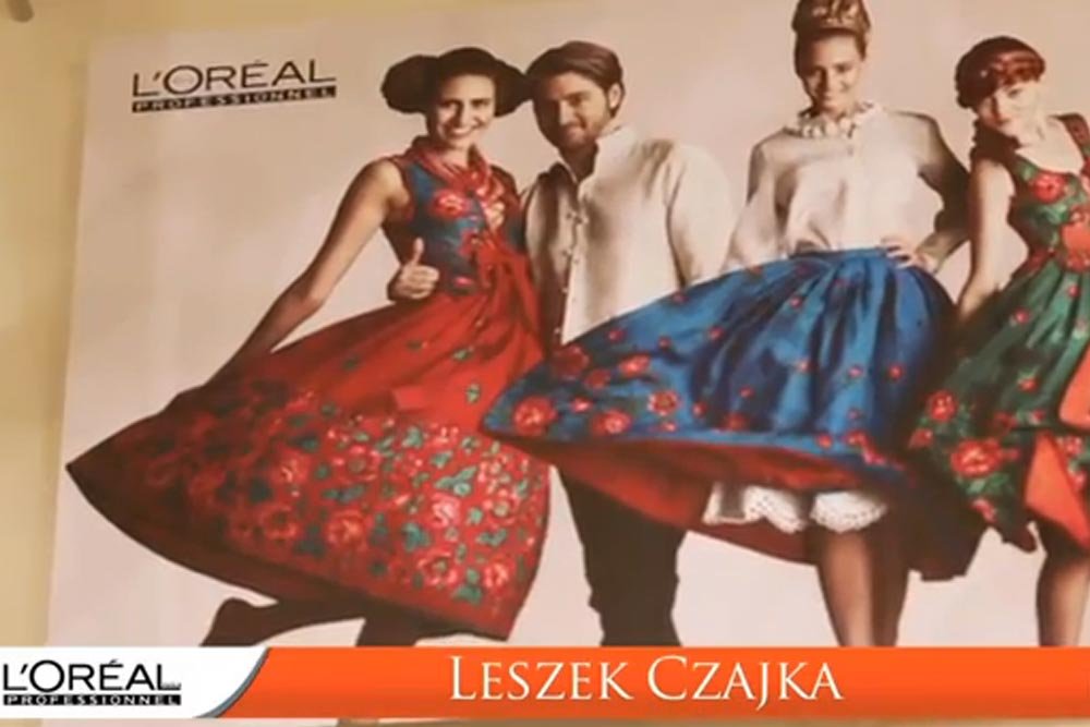 Fryzjer gwiazd Leszek Czajka