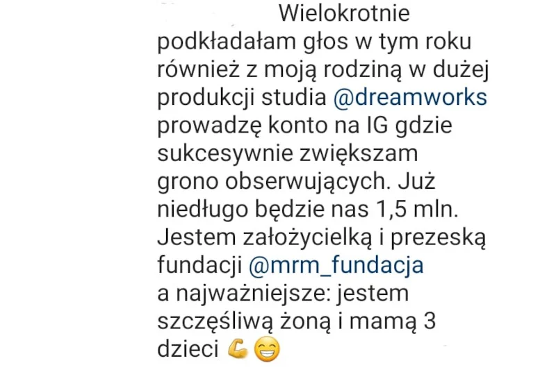 Małgorzata wymownie odpowiedziała internautom.