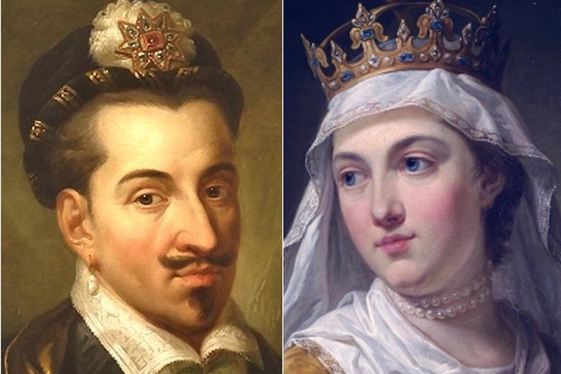 Henryk Walezy i Jadwiga Andegaweńska - królowie z dwóch różnych "bajek".