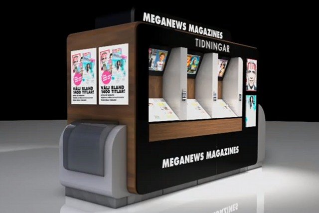 Kioski MegaNews pełnią także funkcję drukarni