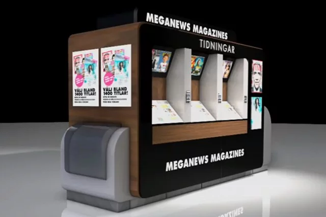 Kioski MegaNews pełnią także funkcję drukarni
