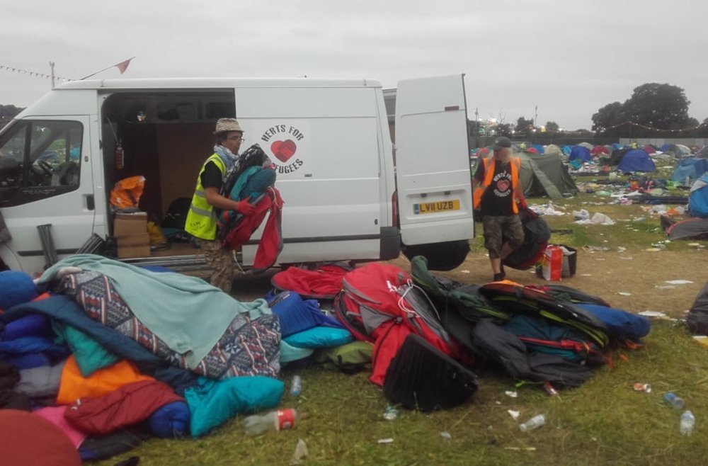 Uczestnicy Reading Festival porzucili tysiące namiotów